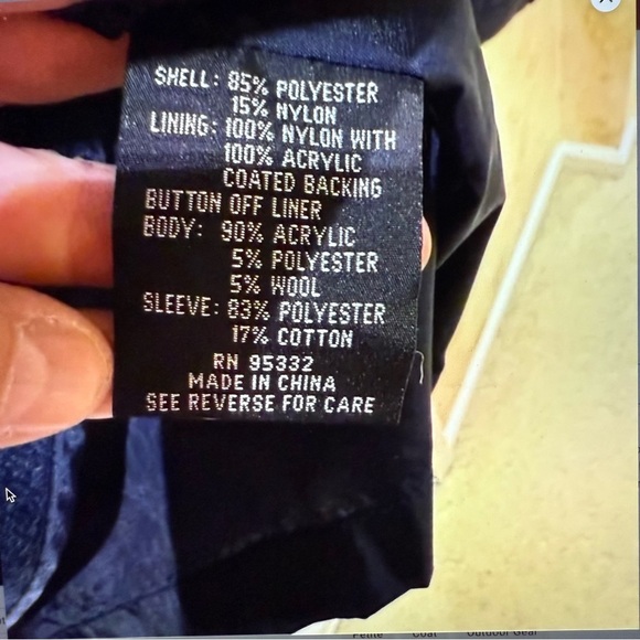 American Bazaar AB II Women's navy Jacket petite size XS removable lining cost - Picture 8 of 10